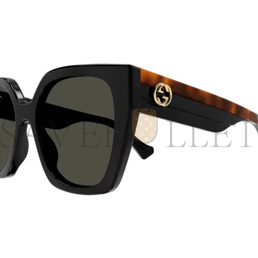 GUCCI BLACK SUNGLASSES GG1300S